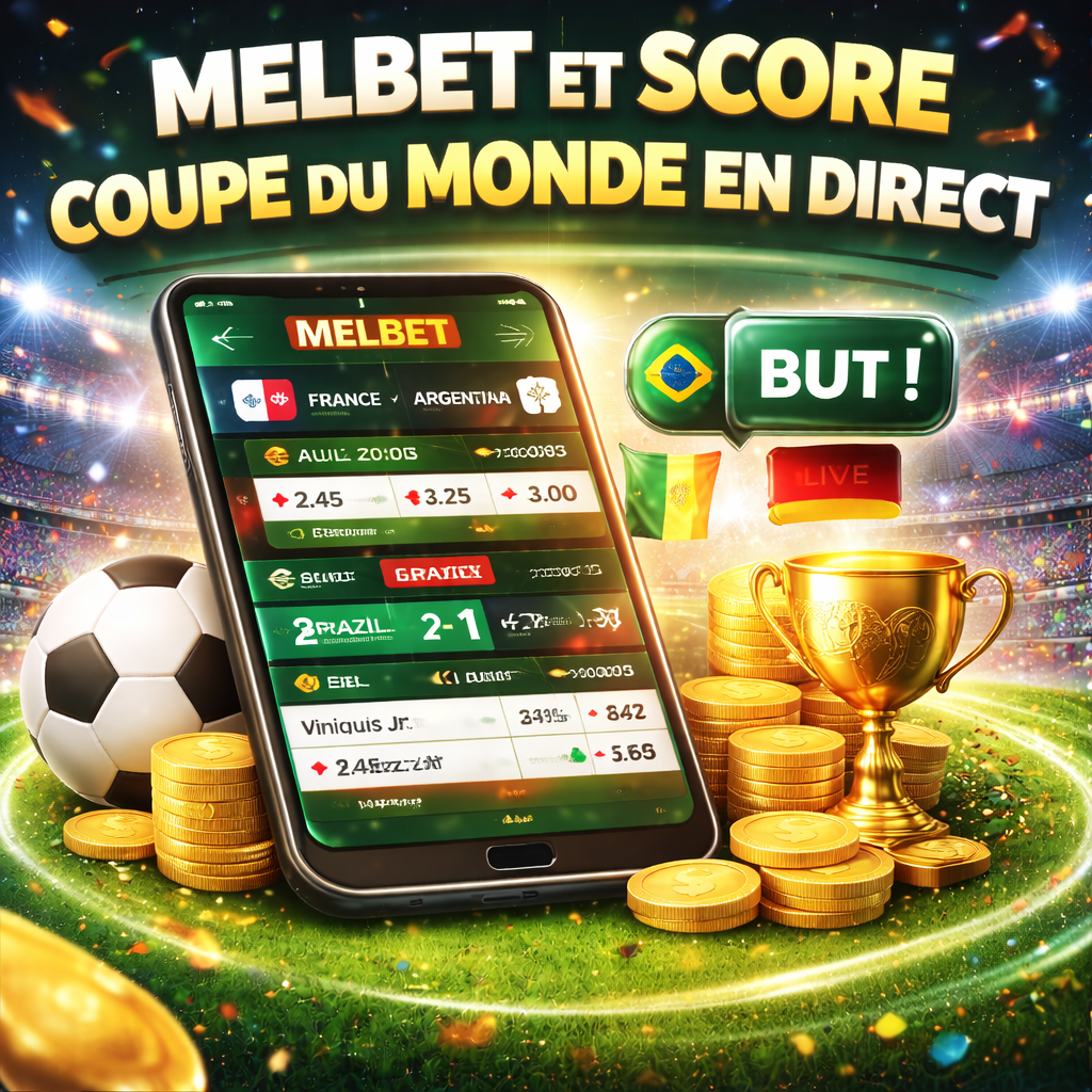 Melbet et score Coupe du Monde en direct