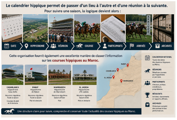 calendrier courses hippiqes Maroc